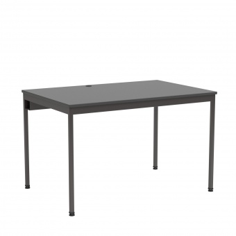 EDV-Tisch, 120x90 cm (B/T), 72 cm hoch, offener Blechkabelkanal, EDV-Tisch, 120x90 cm (B/T), 72 cm hoch, offener Blechkabelkanal,